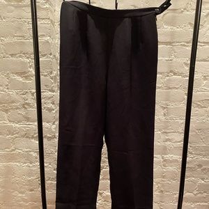 Black suit pants